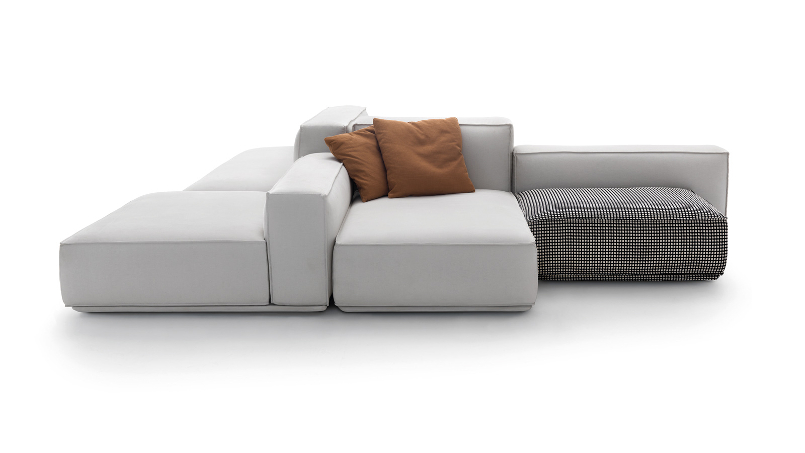 arflex- Marechiaro– sofá – modular- componible –curvo- diseño – Mario – Marenco - tejido- cuero -  sala – hotelería – proyecto – lujo – dos asientos-tres asientos- hechoenitalia- desenfundable –moderno- contemporáneo