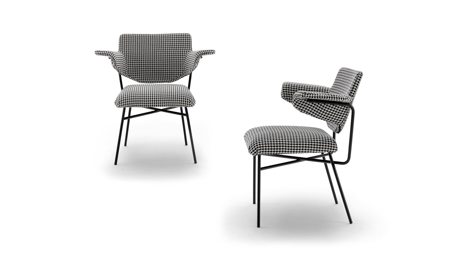 Arflex-Neptunia- cadeira-design-B.B.P.R.- tessido- encosto- com- braços- jantar-hospitalidade-icônico-50s-luxo-projeto-madeinitaly-moderno-contemporâneo