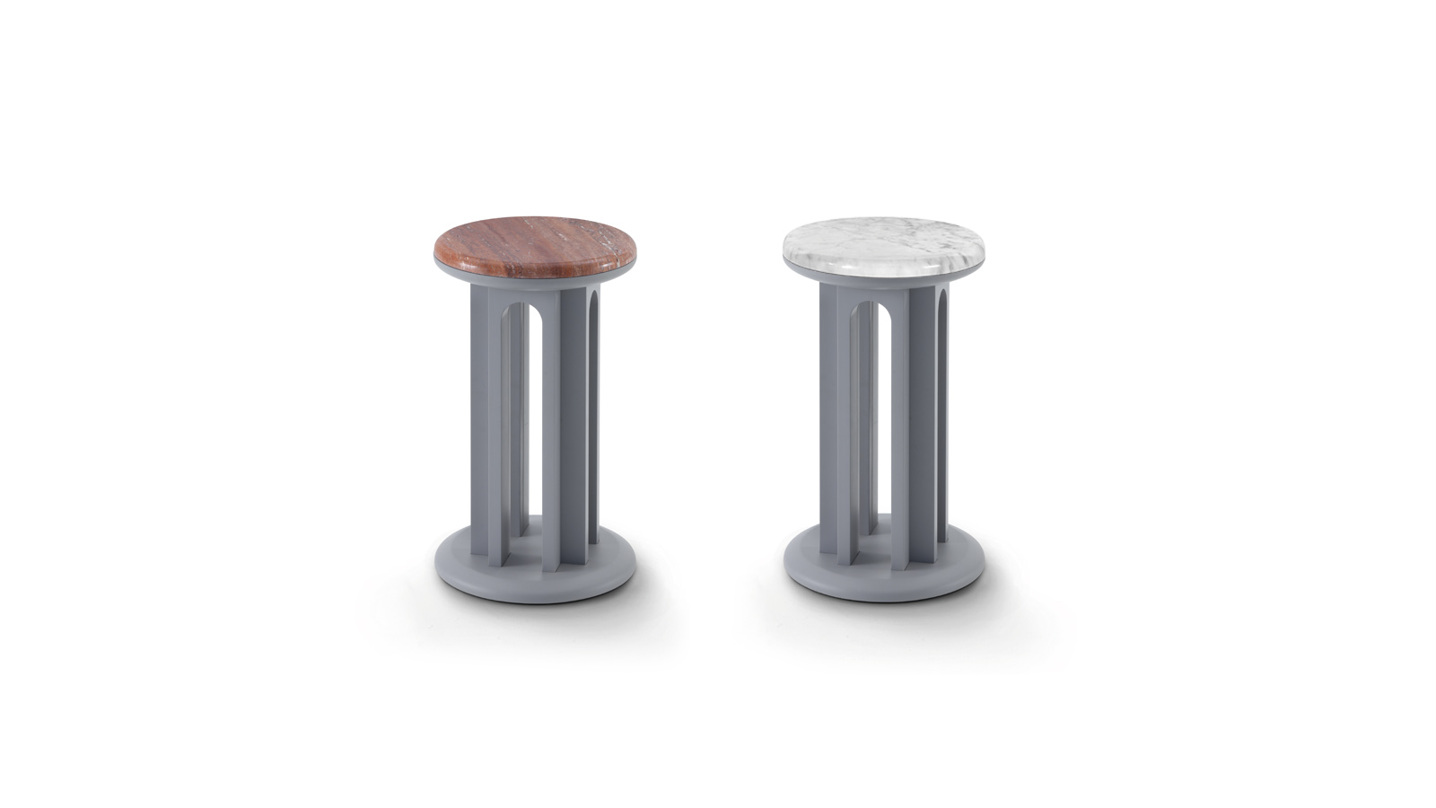 arflex-Arcolor-smalltable-service-round-design-Jaime-Hayon-marble-Carrara-Marquinia-Quarzite-silver-Travertinestone-living-office-hospitality-project-luxury-madeinitaly-modern-contemporary