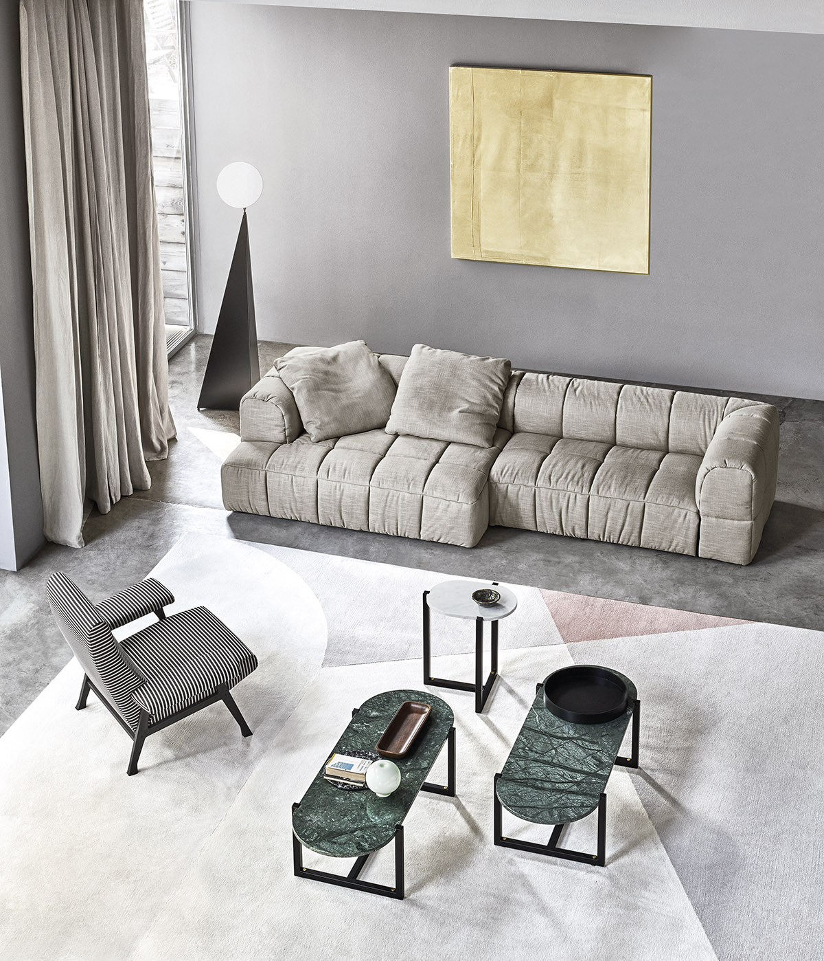 spazioarredoitalia.livealian-design-story-livingroom-house-design-living-hospitality-project- luxury -madeinitaly-minimal-strips-hall-sigmund